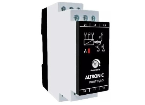Rele Falta Fase FF - Modelo-01 MC 220-380VCA 0,5S - Altronic