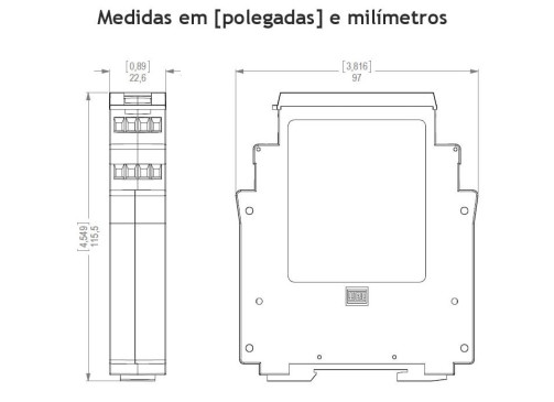 CP-D Controle parada de emergência 24 Vca/cc 12381113 - WEG