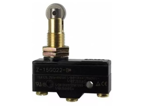 KW-15GQ22-B - Fim De Curso - Micro Switch- Rosca + Roldana