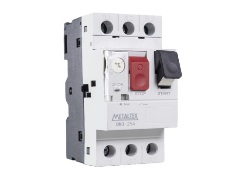 DM3-25A Disjuntor Motor 20~25A - Metaltex