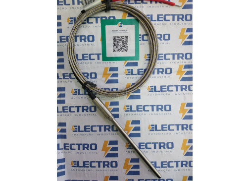 TERMOPAR K - 6MM X   100MM - CABO 2MTS FFM (TPK7030105) 1000ºC