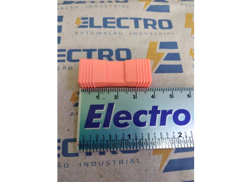 Conector de Engate Laranja macho+femea 1,5-1,0MM