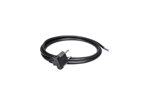 Plugue 90° 2P 10A Cabo Paralelo 2x0,75mm² PLU4-2J  - Margirius