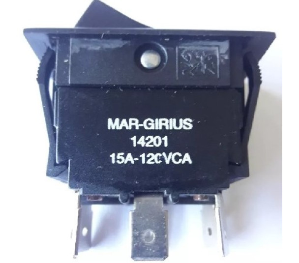 Chave de Tecla 14201 MFT1FE3Q - Bipolar 15A MARGIRIUS