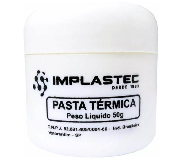 Pasta Térmica 50g Pote Implastec