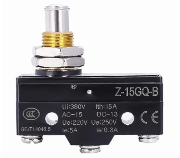 KW-15GQ-B - Fim De Curso - Micro Switch Rosca + Pino