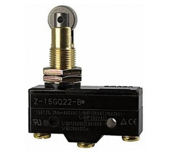 KW-15GQ22-B - Fim De Curso - Micro Switch- Rosca + Roldana