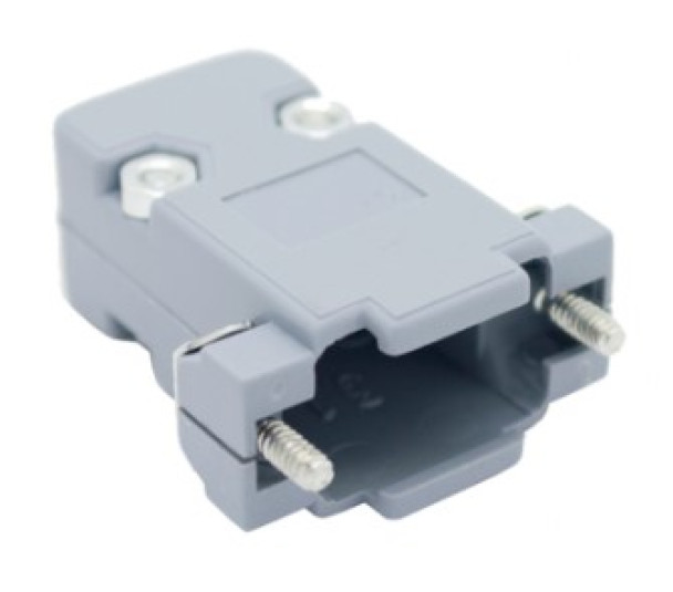 Conector DB09  Capa Plastica Cinza