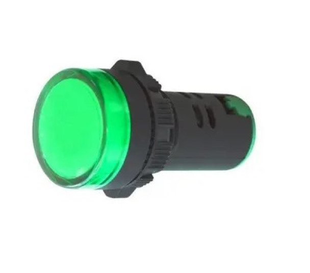 Sinaleiro Led Verde 22mm 220vca Ad1622dg - JNG