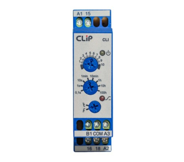 Rele temporizador CLI 24-242Vca/Vcc - CLIP 