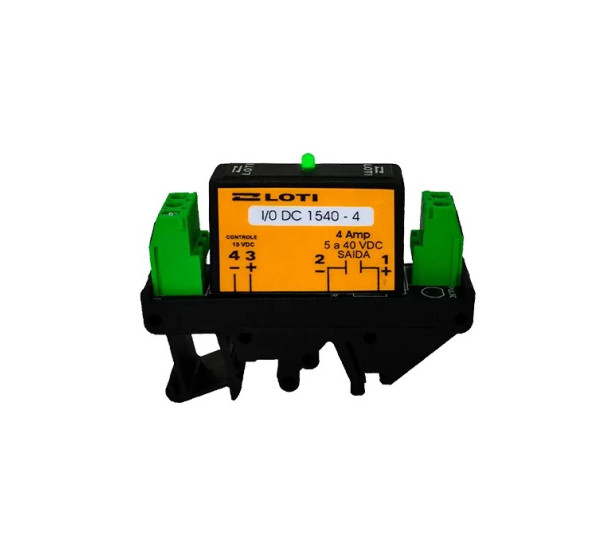 Rele Estado Solido DC/DC I/O F-DC 2440-4A - Loti
