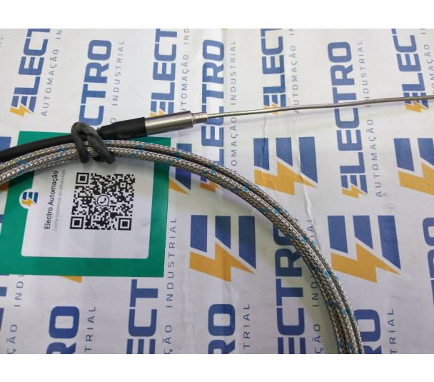Termopar J - inox 316 1,5mm x  300mm - cabo 2 mts FFM  0-600ºC