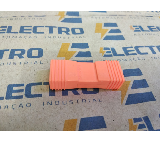 Conector de Engate Laranja macho+femea 1,5-1,0MM