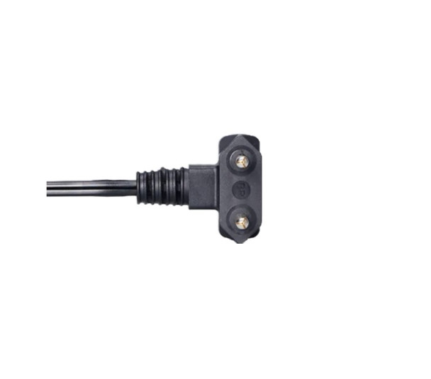 Plugue 90° 2P 10A Cabo Paralelo 2x0,75mm² PLU4-2J  - Margirius