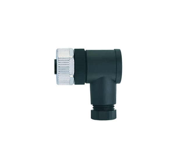 Conector M12 4 polos Fêmea  90G  - WWAKC4K 