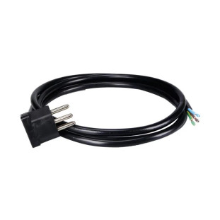 Plugue 90° 2p+t 10a circular 3x1,5mm² PLU4-3N -  Margirius