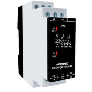 Rele de Reversão de Bomba 1RVB02  MODELO-RVB 02  24 a 220Vca/Vcc  - Altronic