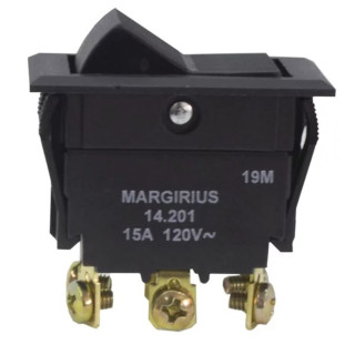 Chave de Tecla 14201 MFT1FE3Q Int Bipolar Liga/Desliga 15A - MarGirius