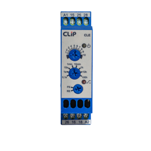 Rele temporizador CLE-2R 24-242VCA/VCC -  CLIP