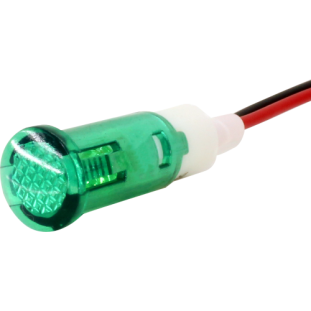 Indicador Led IL10-7G 10mm 24v Verde- Metaltex