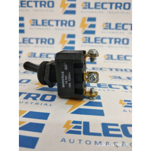 Interruptor de alavanca plástica 14101 N1FB2FP1Q Unipolar 15A 2T L-L (PA007268) - MarGirius