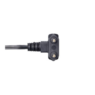 Plugue 90° 2P 10A Cabo Paralelo 2x0,75mm² PLU4-2J  - Margirius