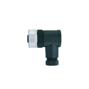 Conector M12 4 polos Fêmea  90G  - WWAKC4K 