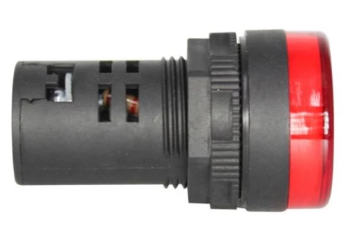 Botao Sinalizador AD1622DR Monobloco Vermelho 220VCA