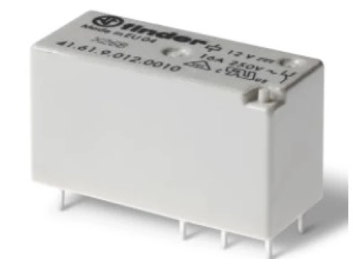 Mini Rele P/ PCI 1 REV  24VDC 16AMP 41.61.9.024.0010 - Finder