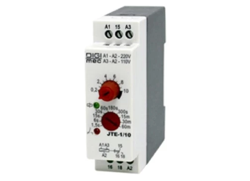 Rele de Tempo JTE-1 15min 24vca/cc 220vca - Digimec