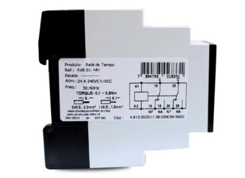 Rele de Reversão de Bomba 1RVB02  MODELO-RVB 02  24 a 220Vca/Vcc  - Altronic