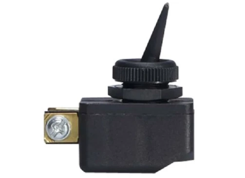 Chave Alavanca Plastica CS301D AFB2FP1 Preto Unipolar 6A - MarGirius