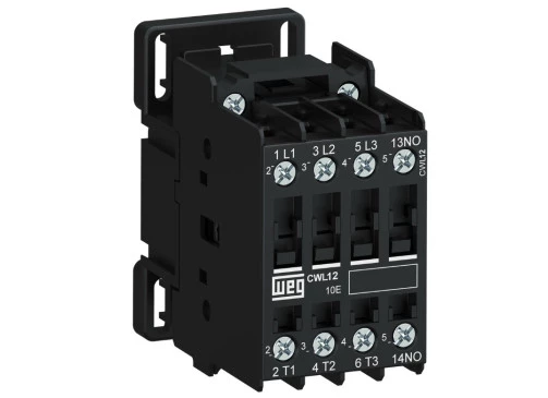 Contator CWL 12-10-30D23 12A 1NA 220V 50/60HZ (14011649) - WEG