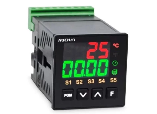 Controlador de Temperatura INV-KA2-02-J-L2-RRS PID 24CC/VCA (15919) - Inova