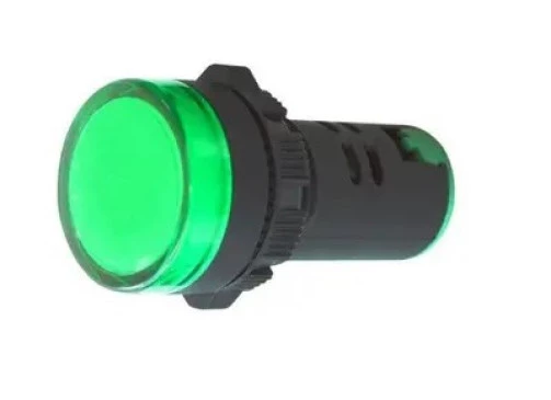 Sinaleiro Led AD1622D Verde 22mm 220vca - JNG
