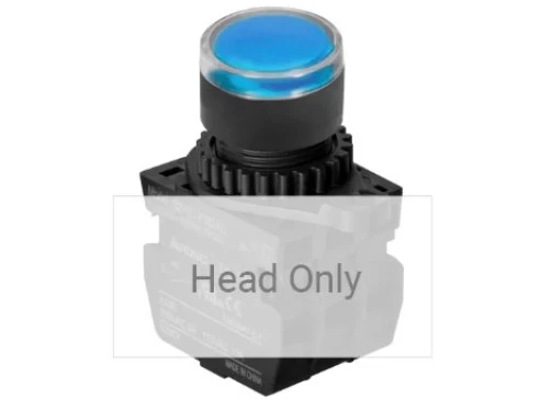 Botao comando (azul) iluminado (frontal) S2PRU-P3B  - Autonics