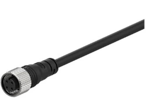 Cabo Sensor Femea M12 4fios 3m Reto (CC) PVC CID4- 3T - Autonics