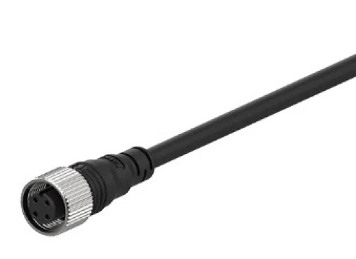 Cabo Sensor Femea M12 3fios 5m Reto (CC) CID3-5  - Autonics