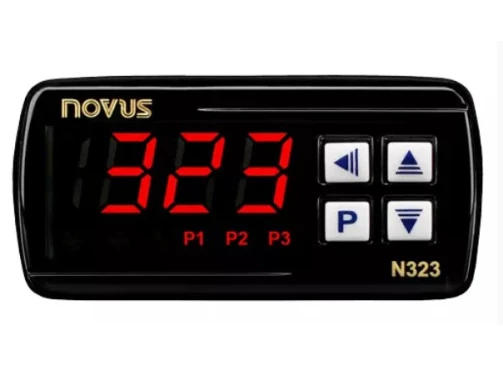 Controlador de temperatura para aquecimento ou refrigeração N323 PT100 - NOVUS
