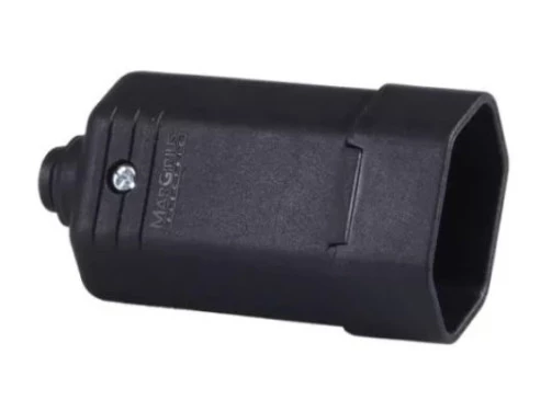 Tomada desmontável TMD1-3 2P+T 10A PT (PA012711) - MarGirius