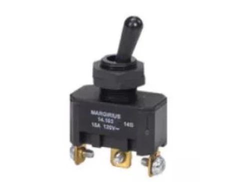 Interruptor de alavanca plástica 14107 N1FB2FP1Q 15A 3T L-D-L (PA009259) - MarGirius