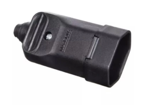 Plugue para tomada TMD11-3  2P+T 10A com prensa cabos (PA018320) - MarGirius