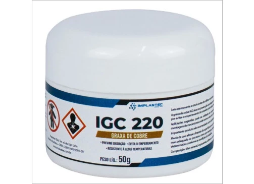 Graxa de Cobre  IGC 220 50gr - Implastec