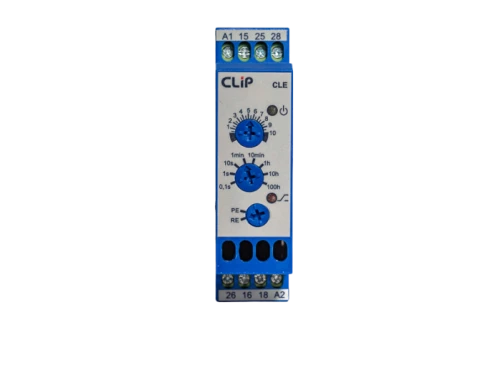 Rele temporizador CLE-2R 24-242VCA/VCC -  CLIP