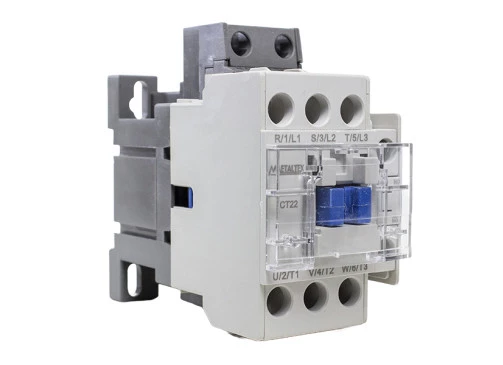 Contator Tripolar 22A/AC3 - 220VCA - 1NA+1NF CT22-H5-311 - Metaltex