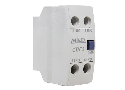 Contator Tripolar 13A/AC3 - 220VCA - 1NA+1NF CT12-H5-311  - Metaltex