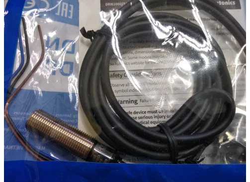 Sensor de Proximidade Indutivo (CC) 3 Fios PNP 1NA M12  PR12-2DP -  Autonics