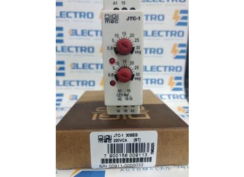 Temporizador JTC-1 30Seg 220VCA - Digimec