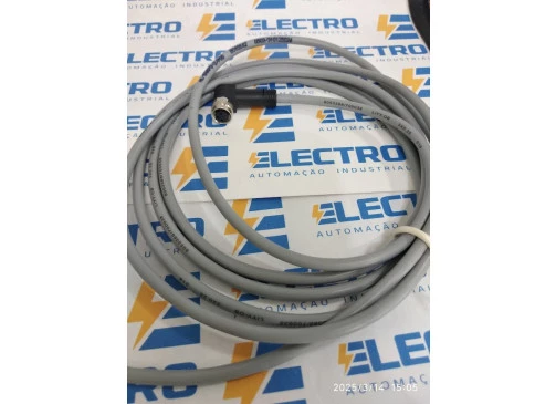Cabo Conector AL-SWKP3-2/P00 M8 90g 2mts 3pinos - Banner