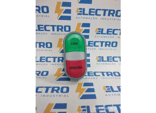 Botao Duplo Cew-Bdm21ld-Wh S/Iluminacao (Liga/Desliga)(14406699) Ip52 - WEG